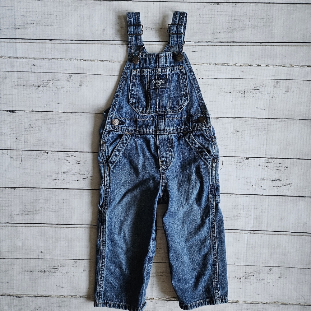 OshKosh B'Gosh Denim‎ Overalls Size 18 Months